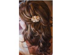 Updo styled at La Reine
